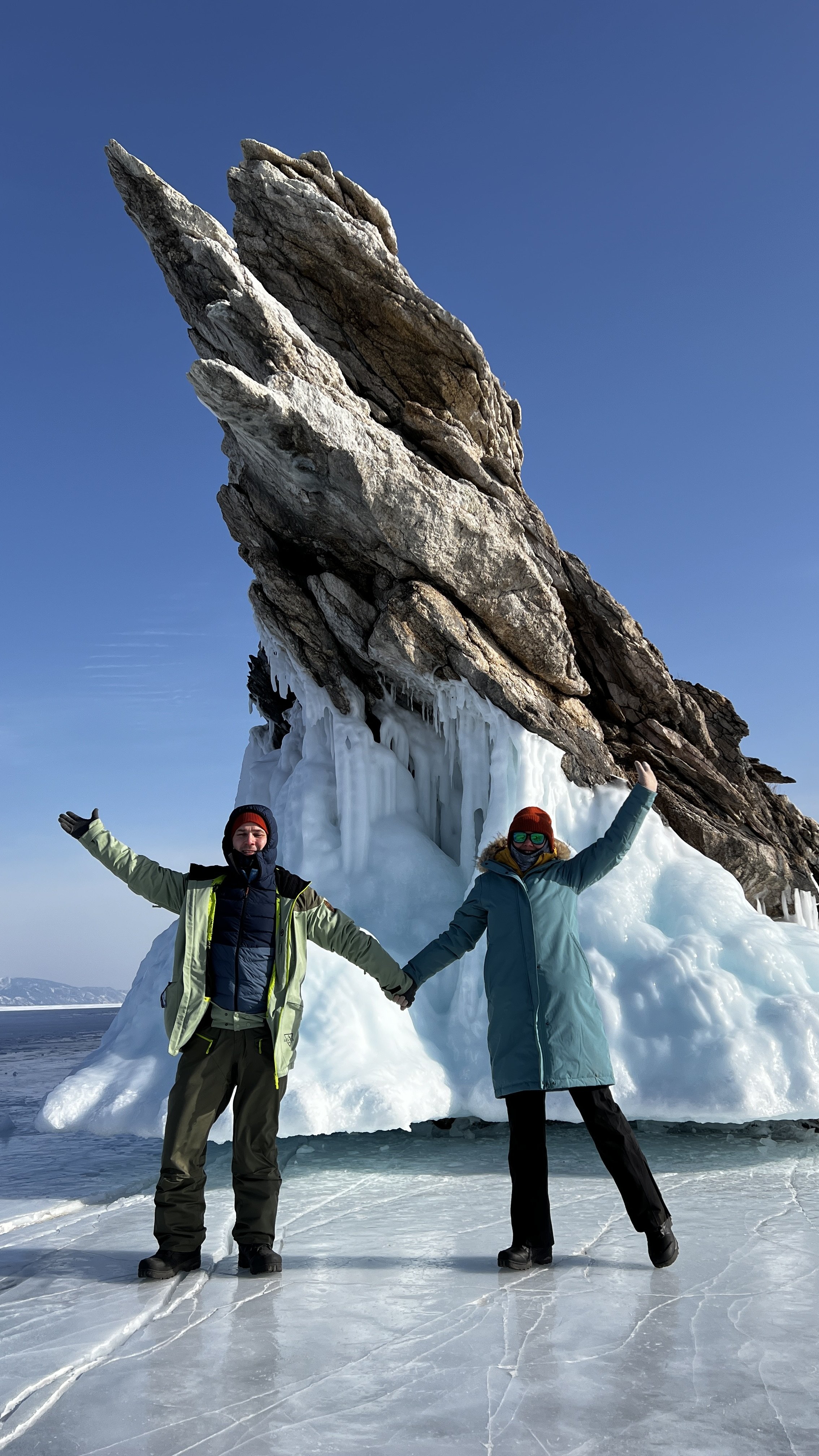 Путешествие на юг Ольхона, баня на Байкале