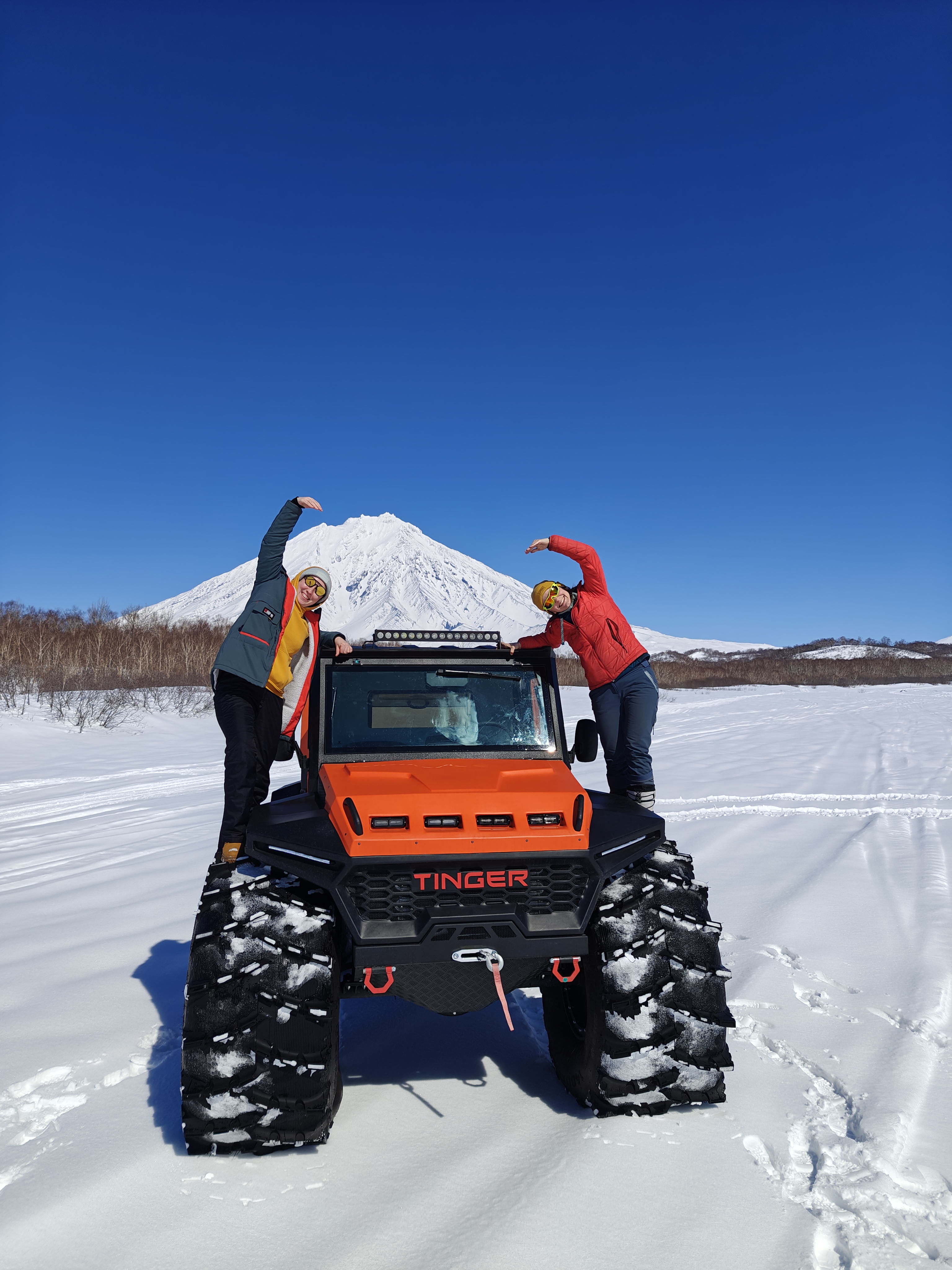 По Камчатке на вездеходе: к вулканам Авачинского перевала