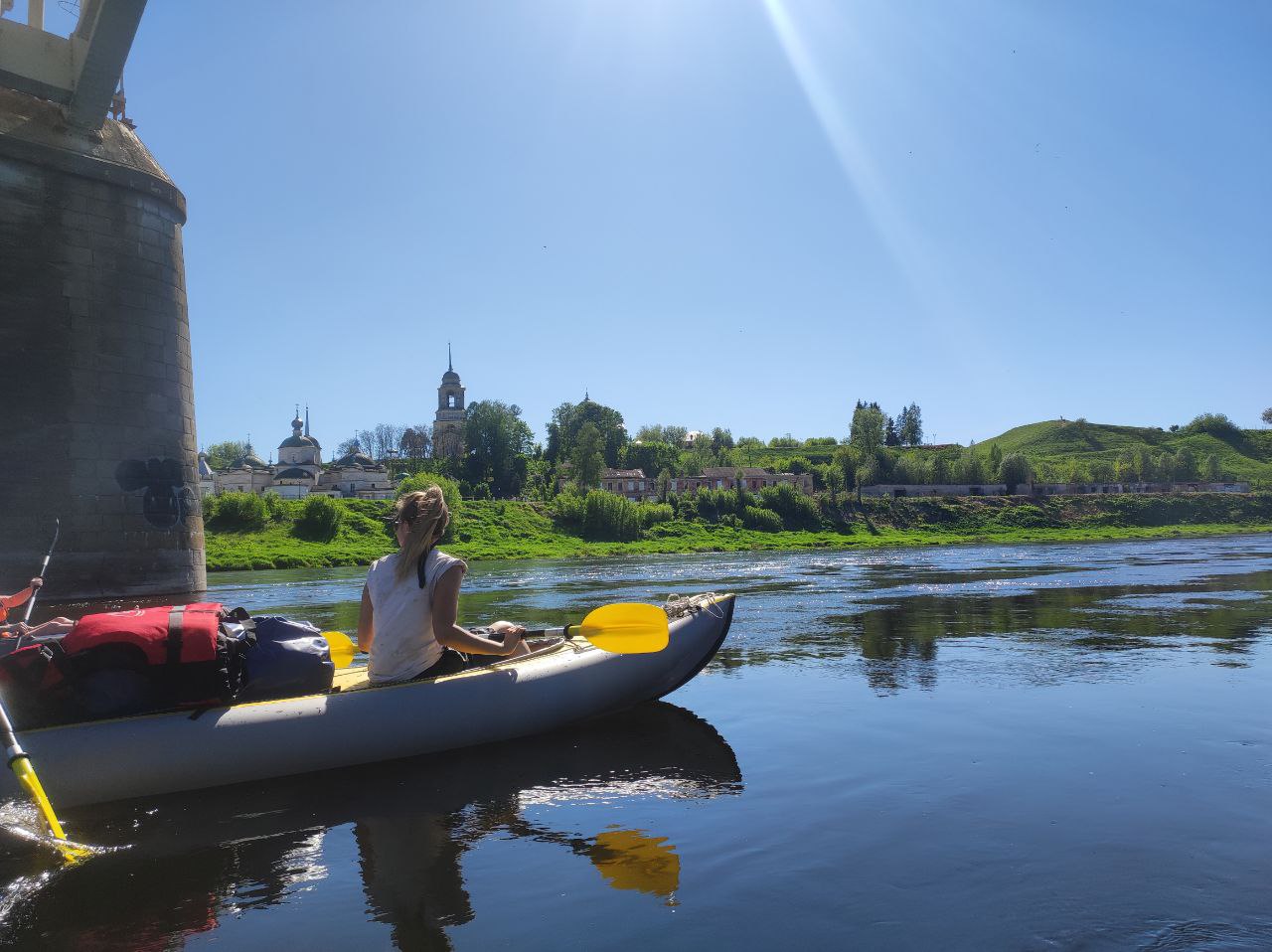 Сплав выходного дня по Волге с прогулкой по г. Старица (11/21)
