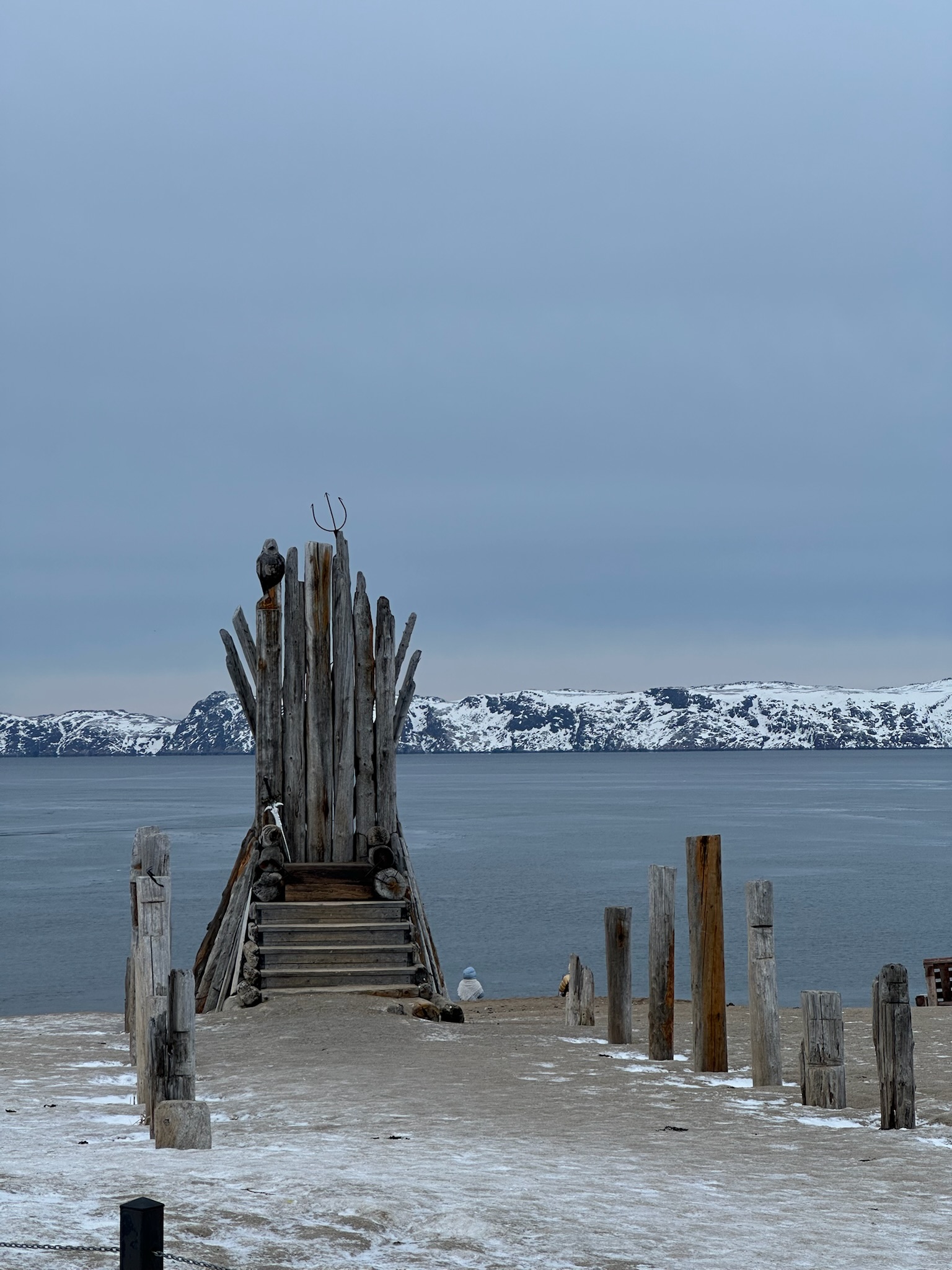 Зимняя Териберка, киты и сияние:  покоряя Кольский за 3 дня