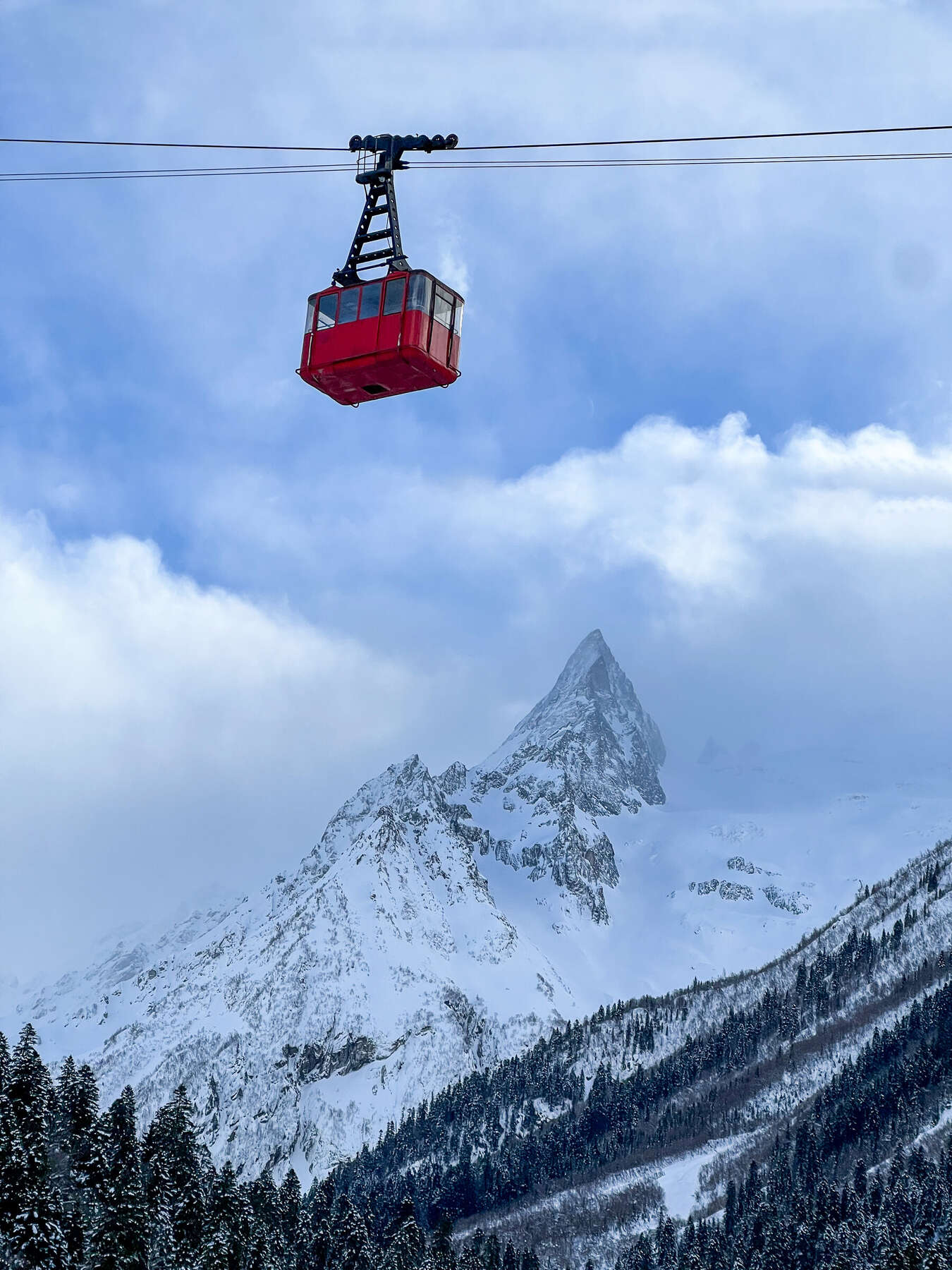 Кавказская перезагрузка. Домбай, Эльбрус, Чегем и парапланы (6/32)