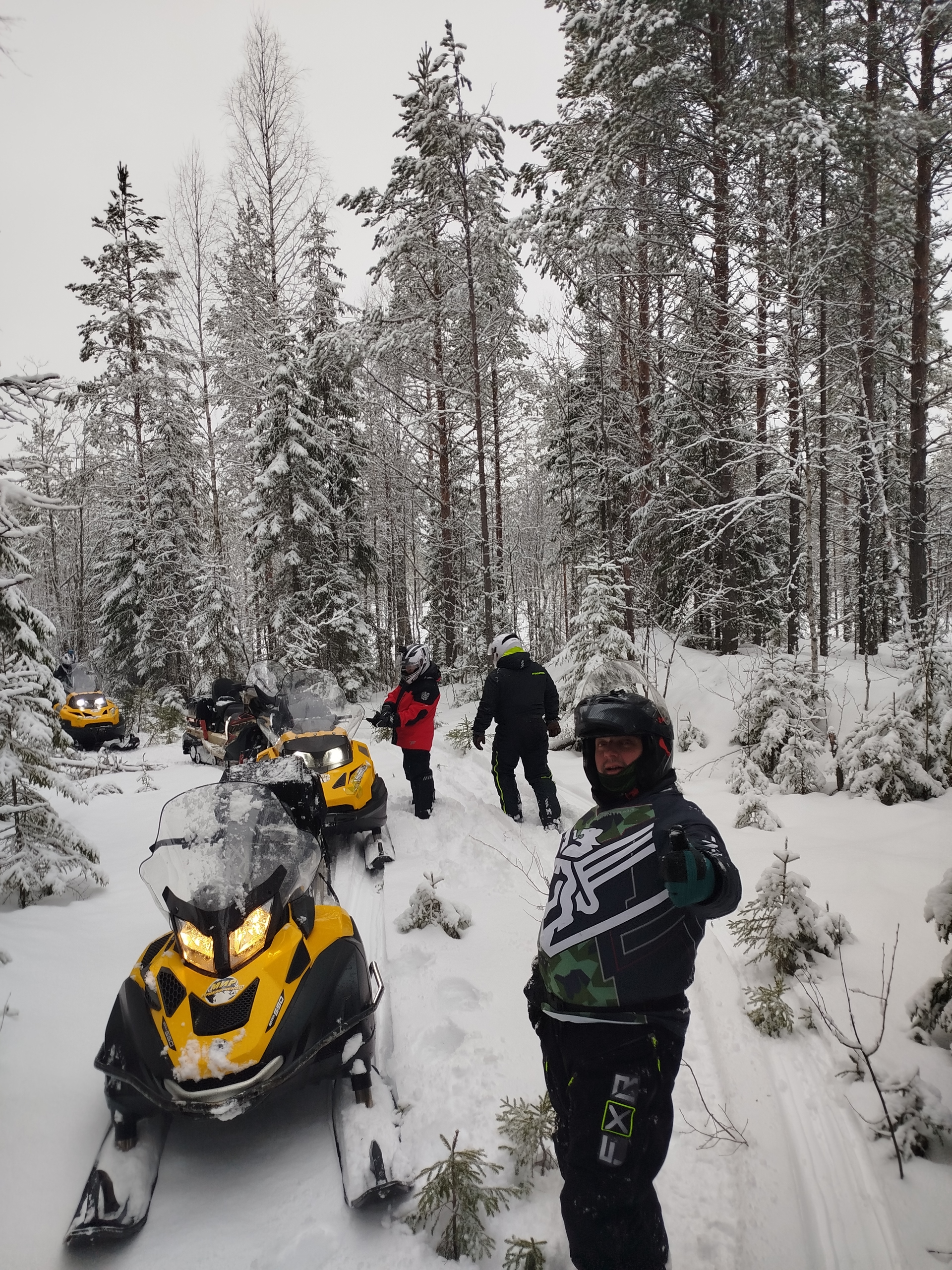 Снегоходный тур Земля карелов-ливвиков (5/9)