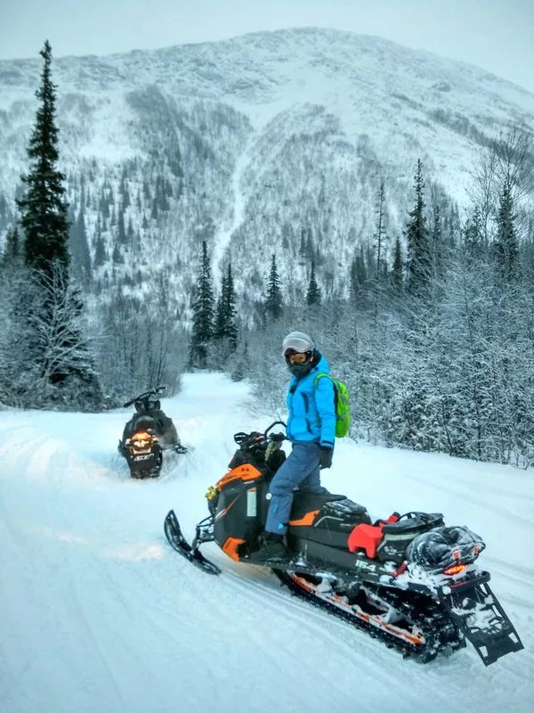 Частный тур для мужчин. Хибины. Белое море. Снегоходы, рыбалка, флоатинг, горнолыжка. (4/26)