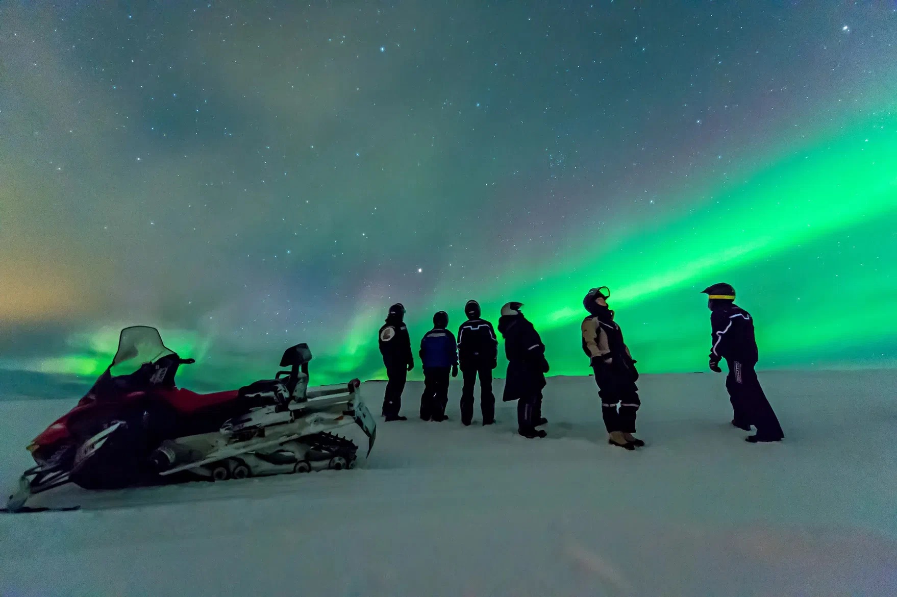 Частный тур для мужчин. Хибины. Белое море. Снегоходы, рыбалка, флоатинг, горнолыжка. (7/26)