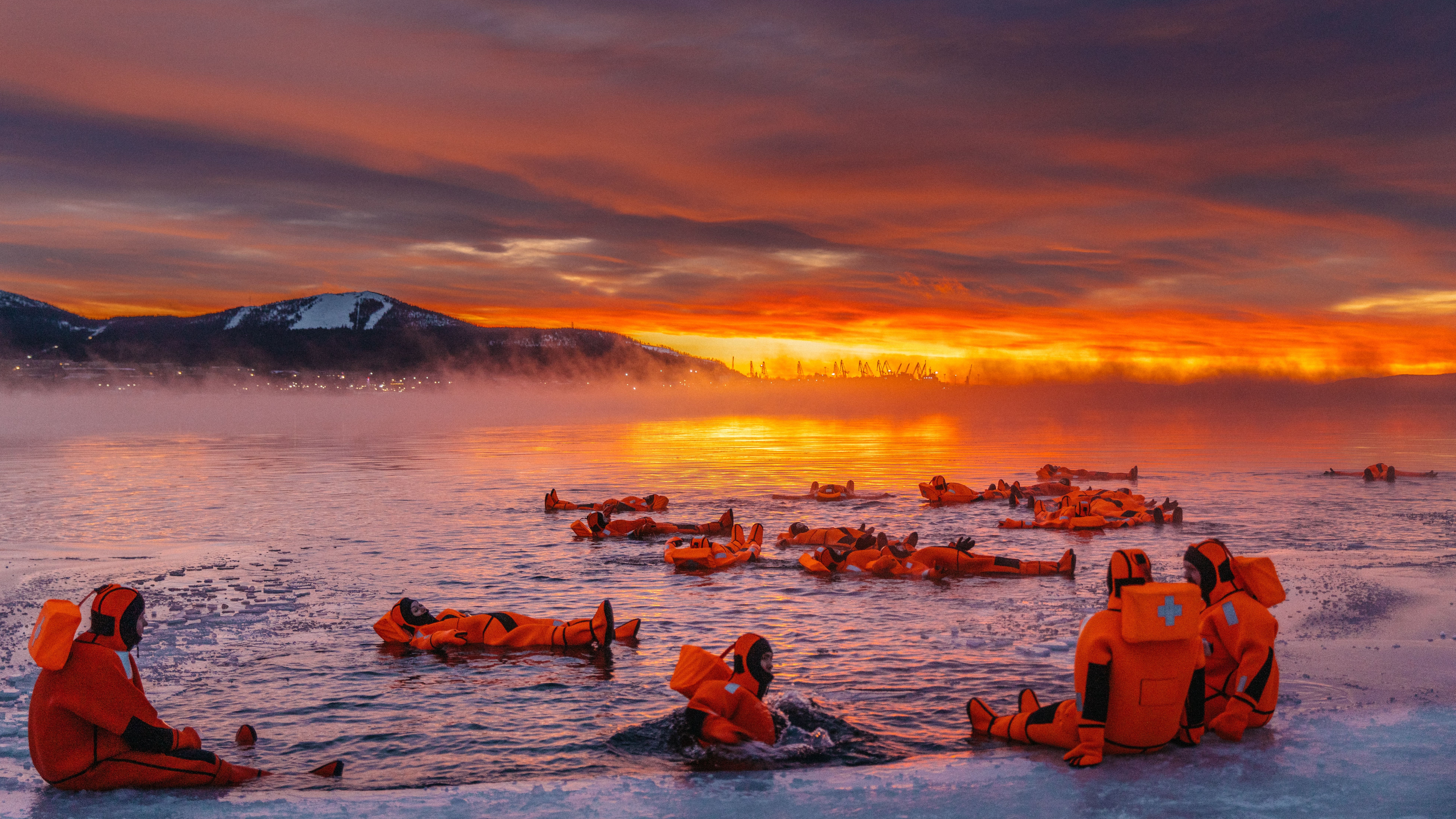 Частный тур для мужчин. Хибины. Белое море. Снегоходы, рыбалка, флоатинг, горнолыжка. (10/26)