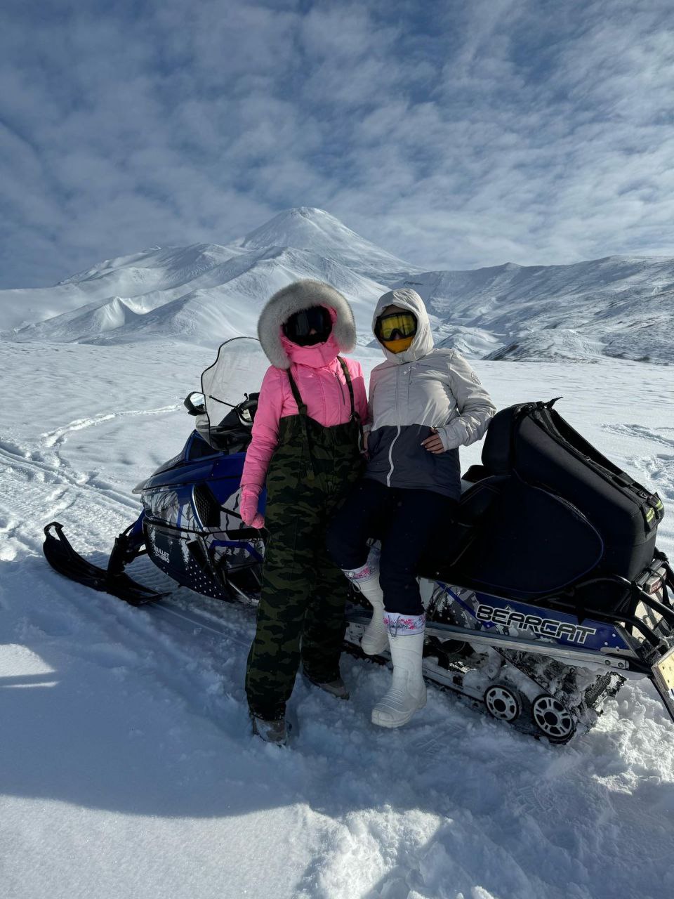 Снегоходное приключение - Авачинский перевал