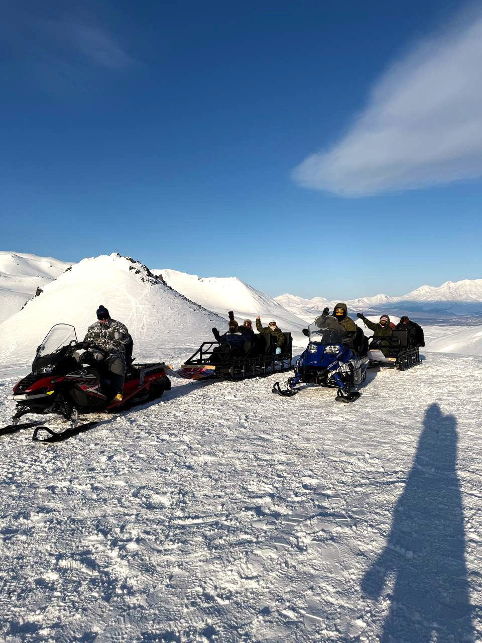 Снегоходное приключение - Авачинский перевал