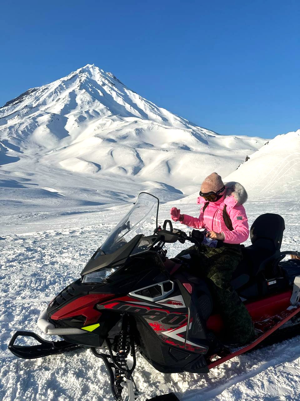 Снегоходное приключение - Авачинский перевал