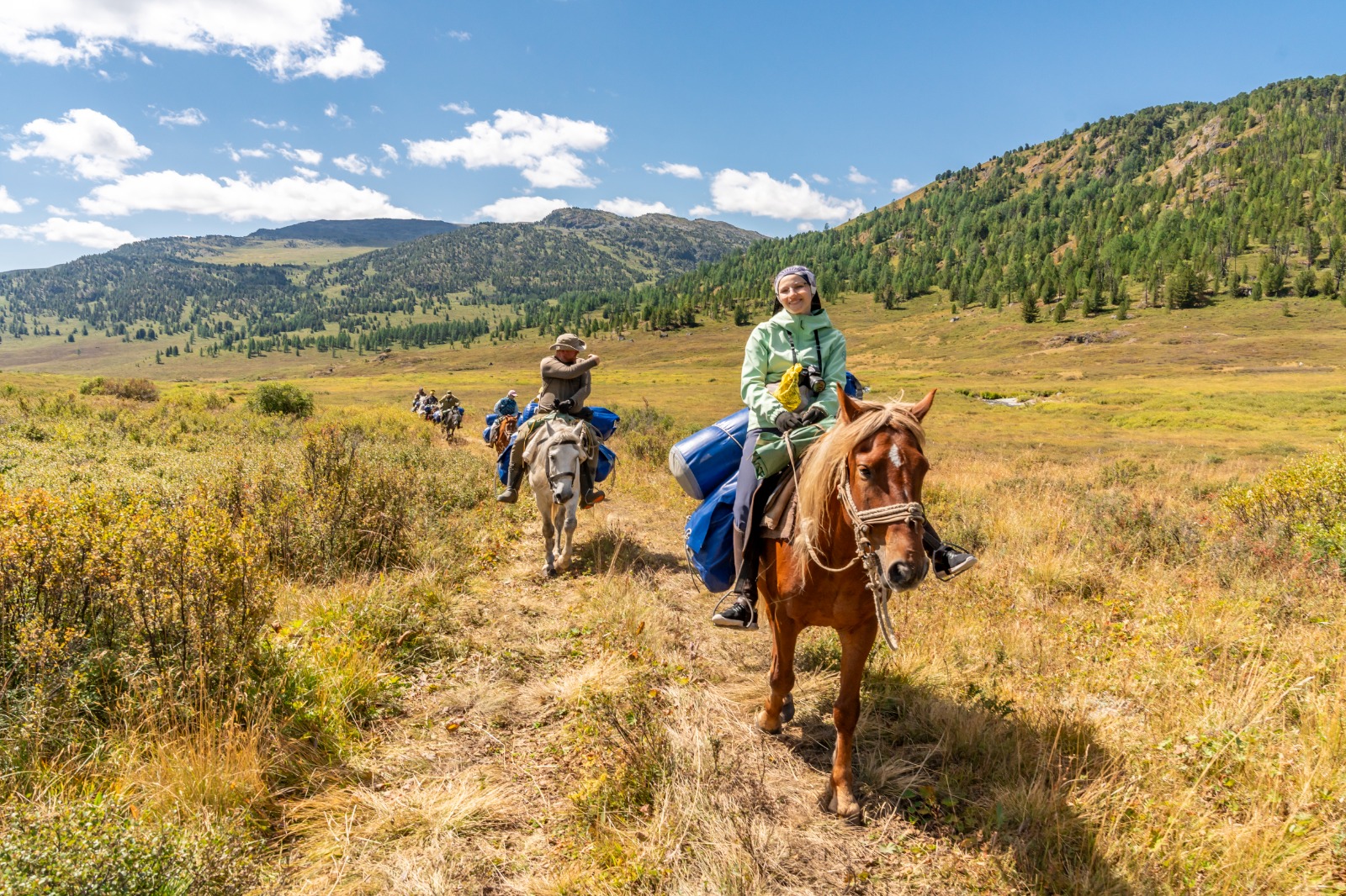 Конное путешествие на плато Укок (3/16)