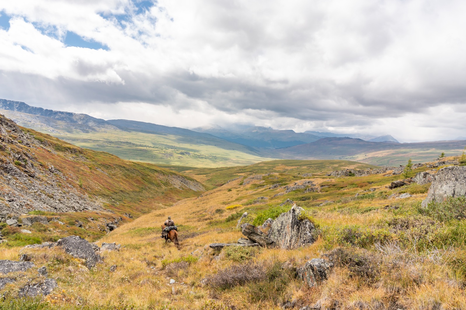 Конное путешествие на плато Укок (7/16)