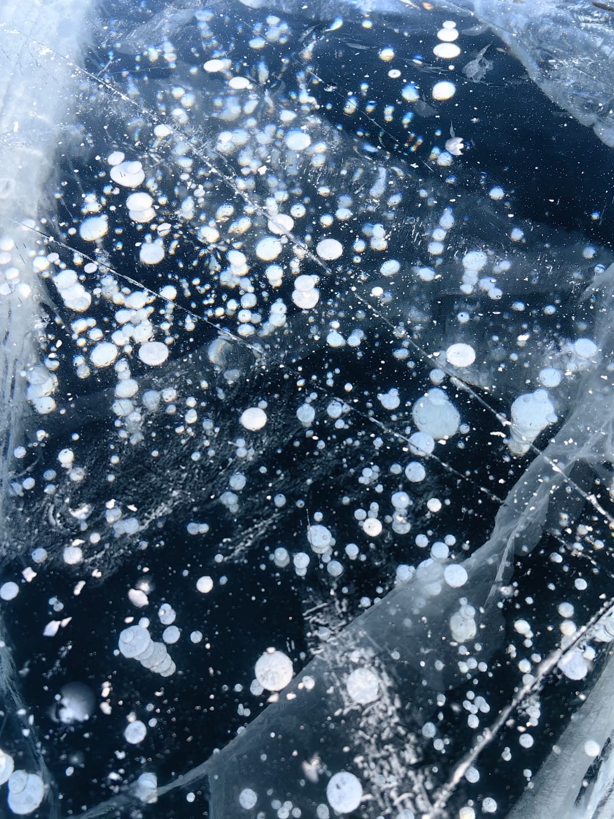 Ледяные просторы Байкала (пеший поход по льду Байкала) (6/15)