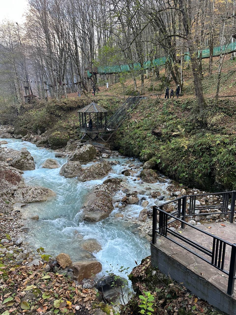 Захватывающие виды Чечни - Беной - Ахки-Т1ай и Шира Бена юрт (13/35)