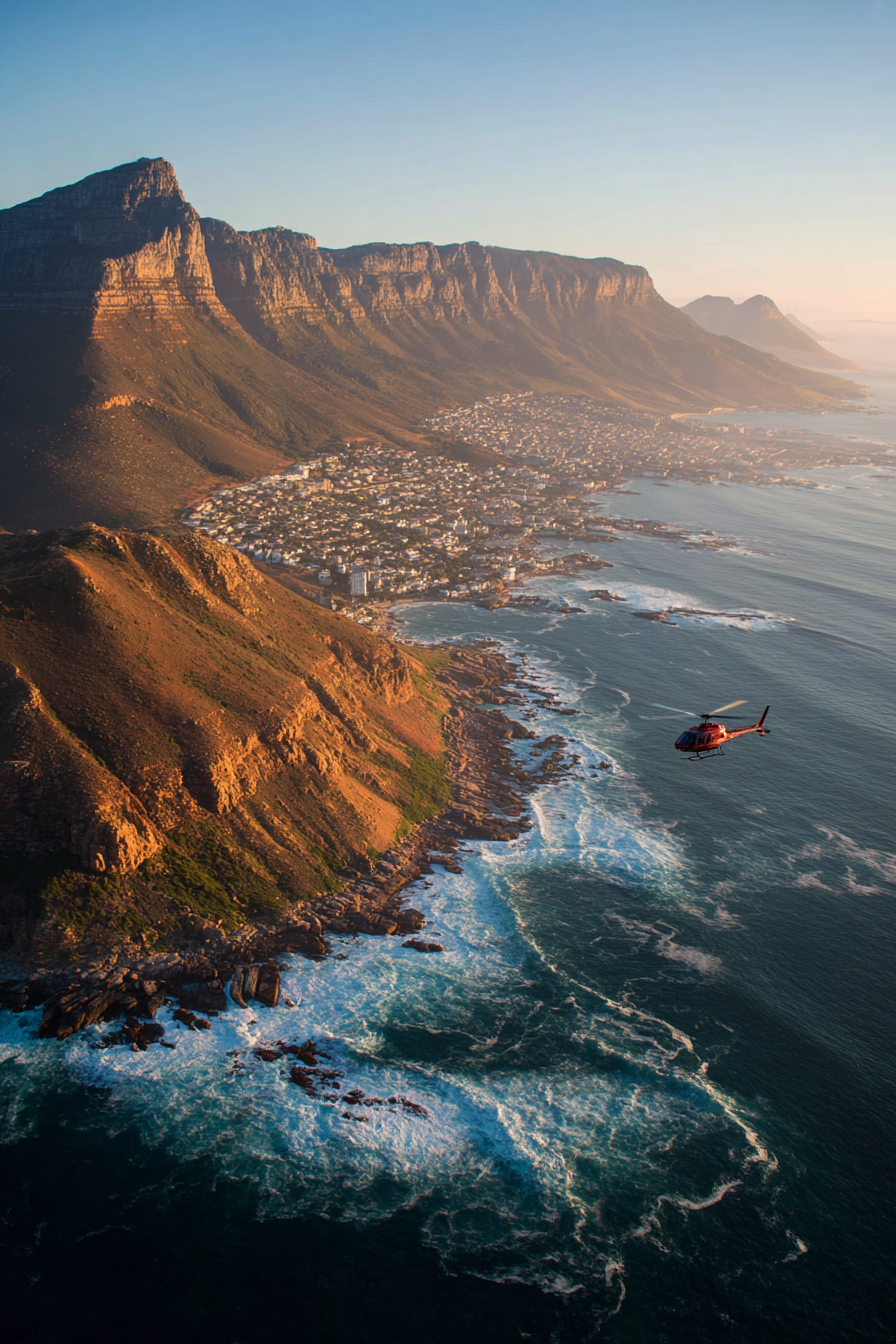 Вертолёт + Африканский ужин