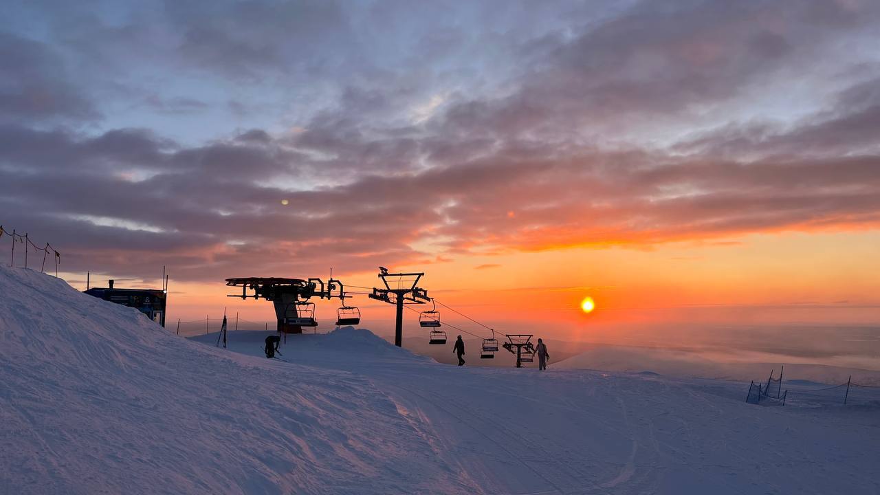 Горнолыжка в  Хибинах и  Белое море! (6/30)