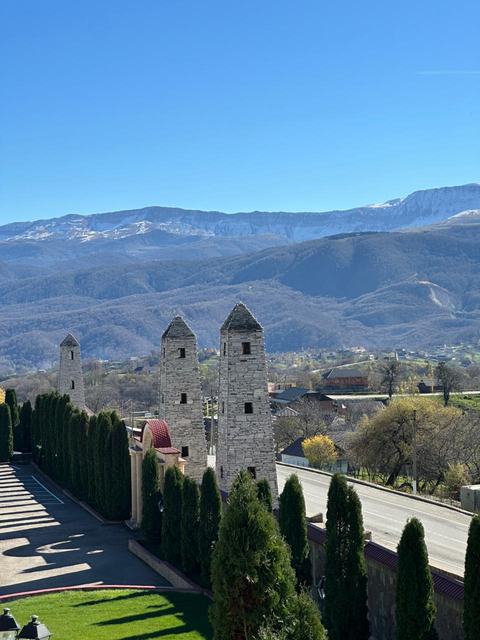 Захватывающие виды Чечни - Беной - Ахки-Т1ай и Шира Бена юрт (22/35)