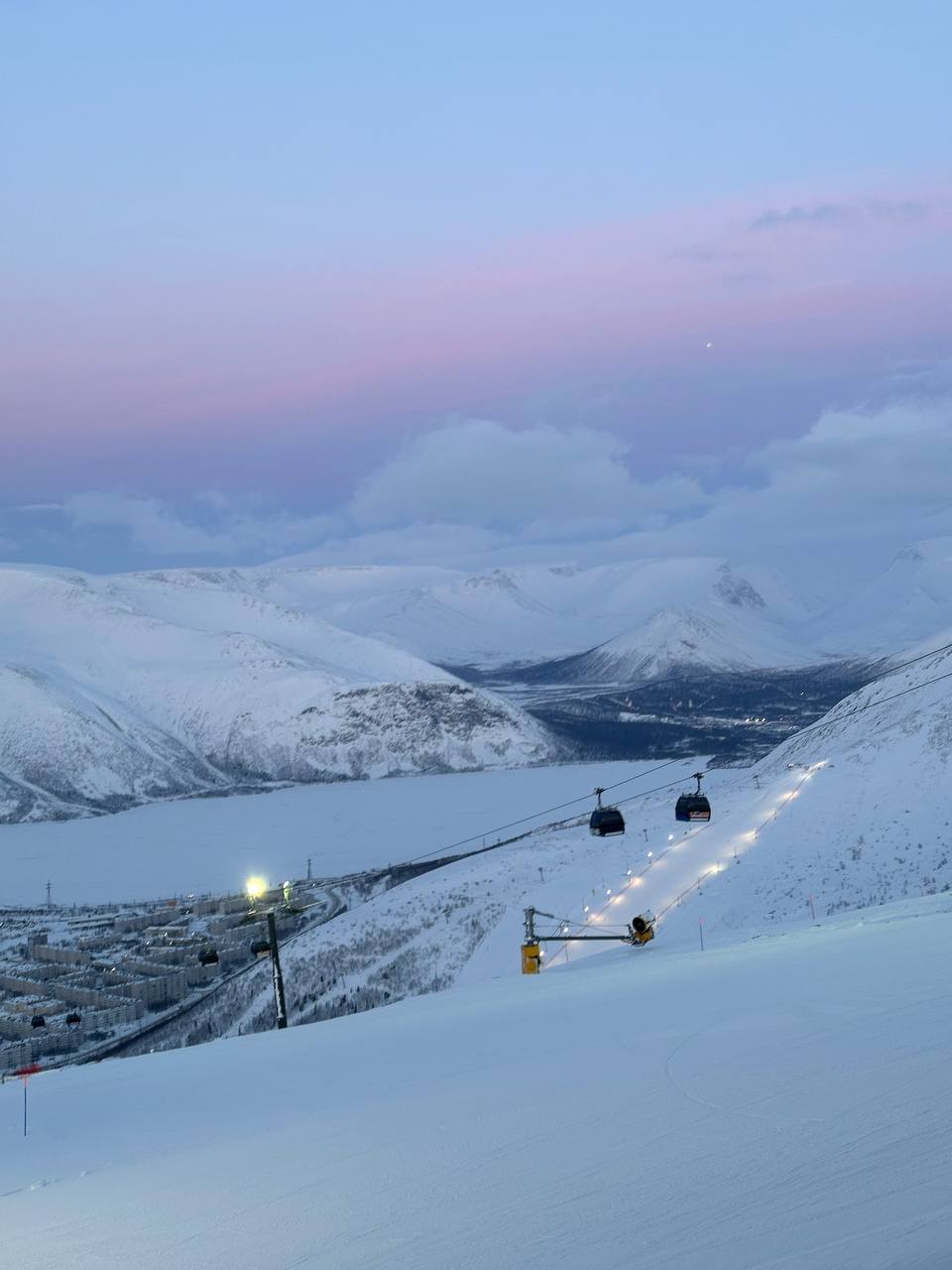 Горнолыжка в Хибинах и Белое море