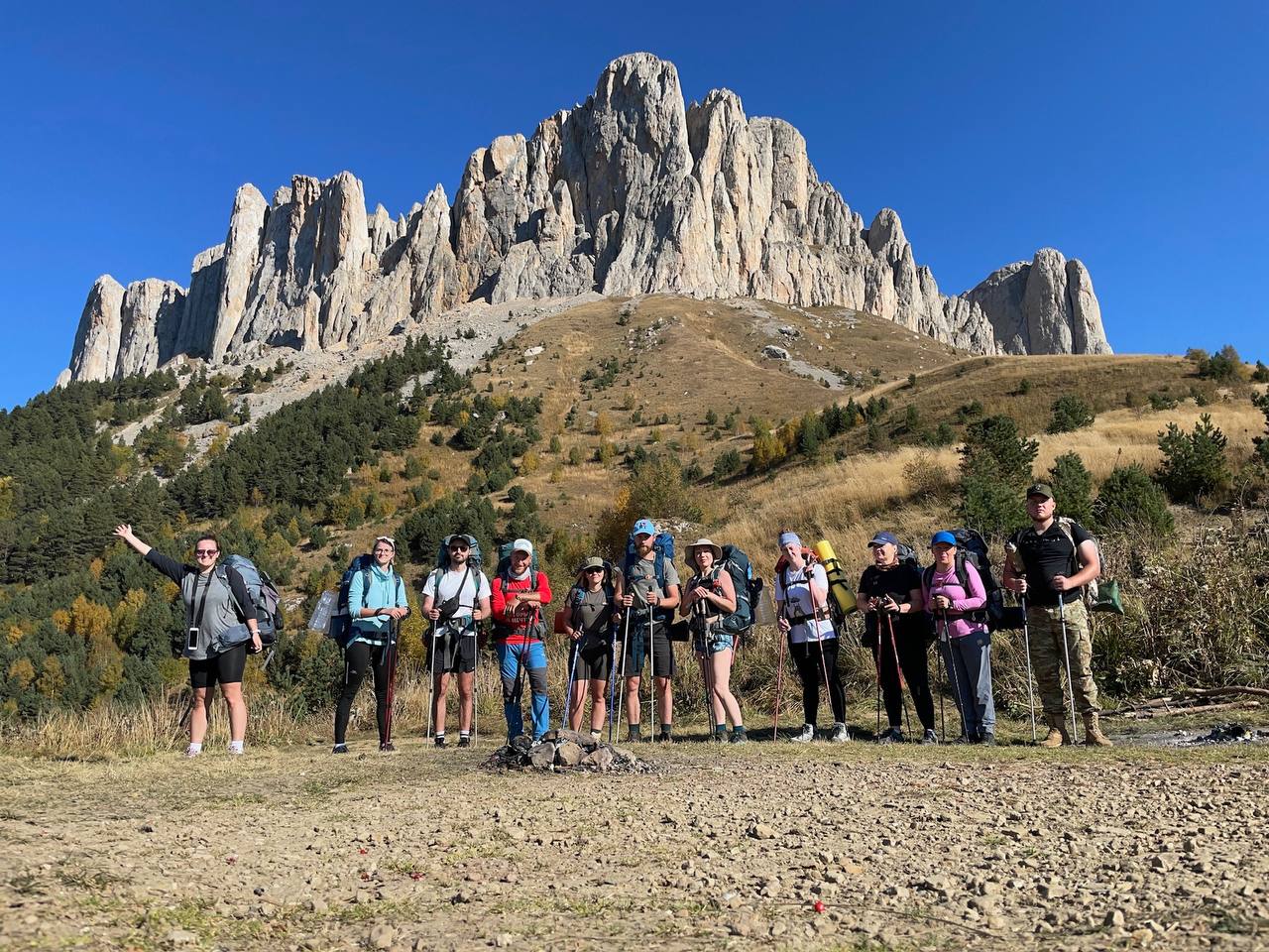 Адыгея: Поход на гору Большой Тхач