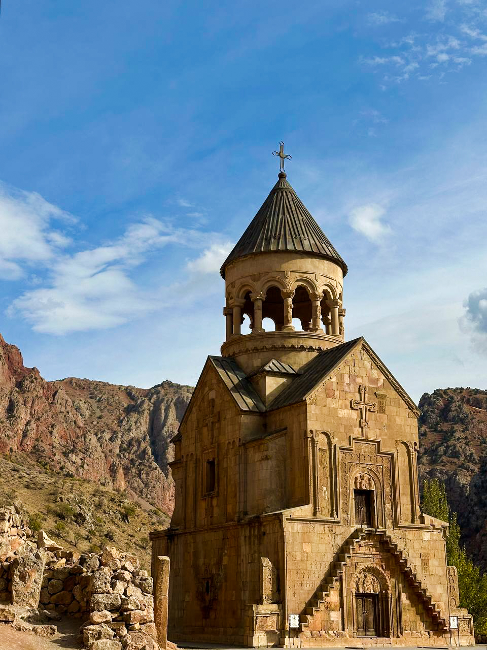 Нораванк и Хор Вирап, тот самый вид на Арарат