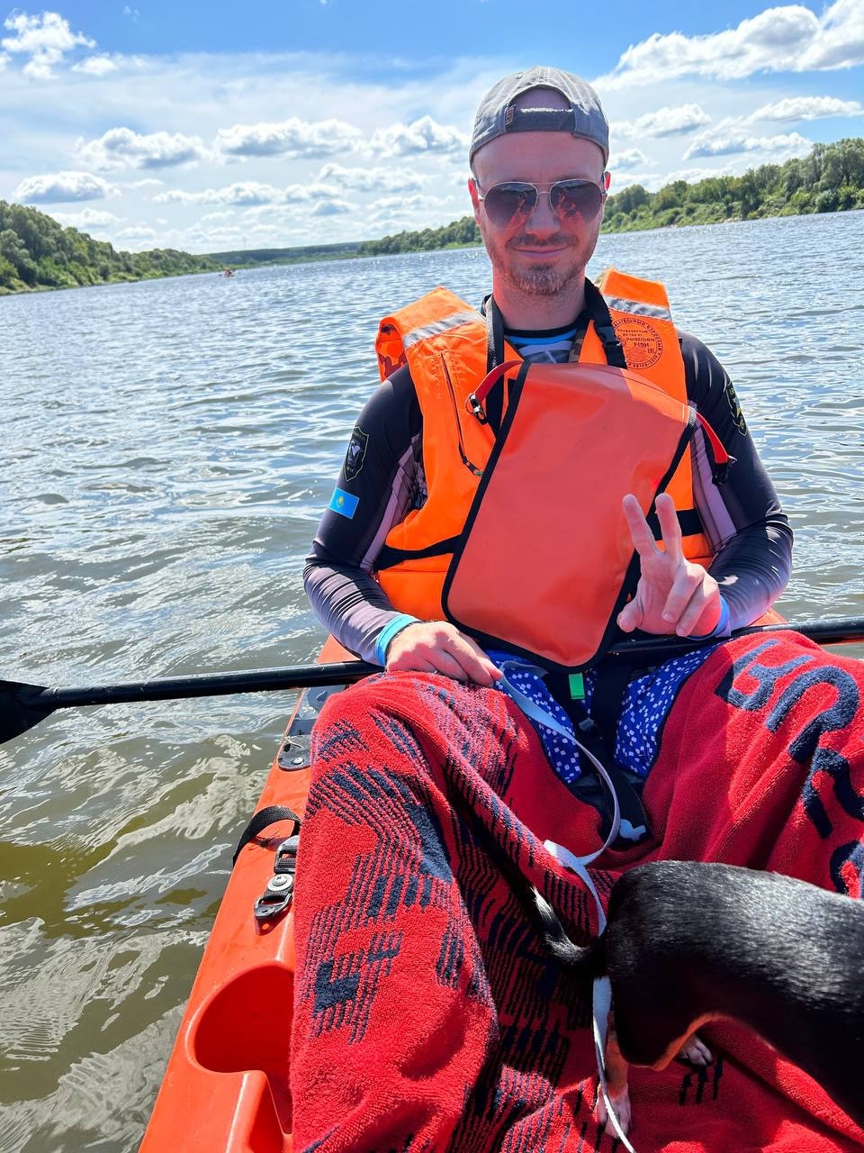 Водный-пеший поход на каяках Таруса-Поленово-Бехово (9/15)