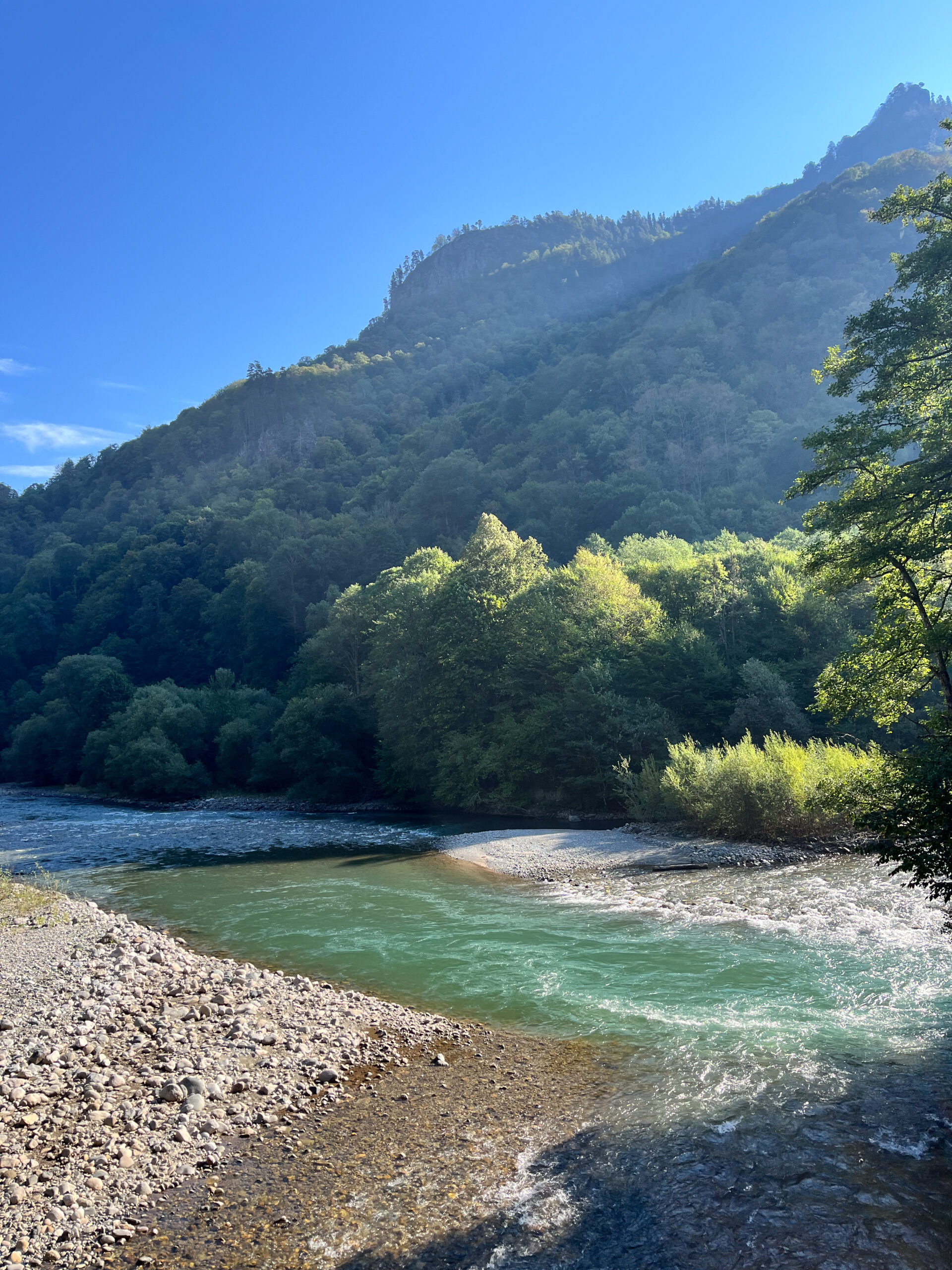 Маршрут 8 — через горы Кавказа к Чёрному морю