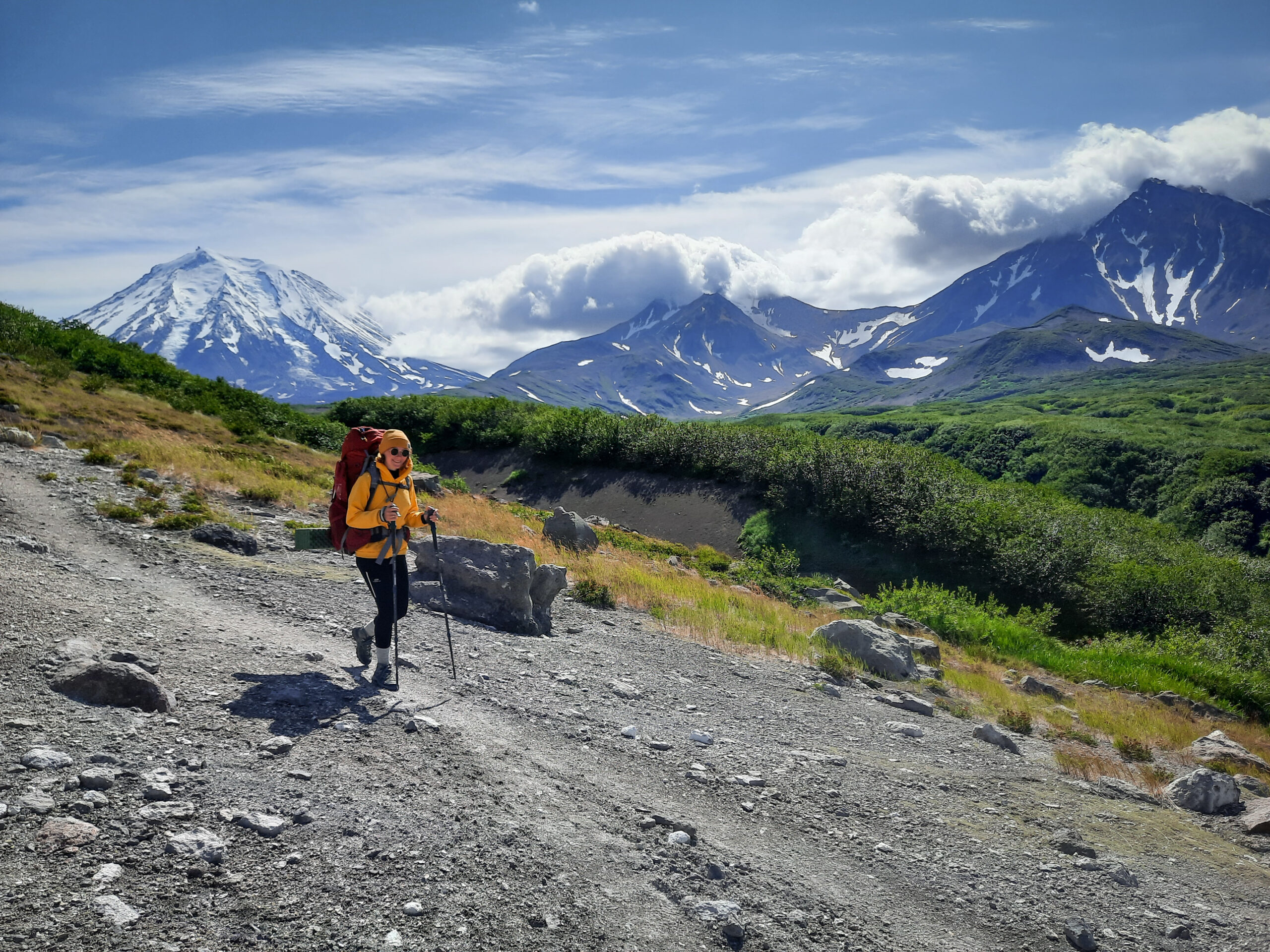 Камчатка: поход по парку Налычево с восхождением на 2 вулкана (8/29)