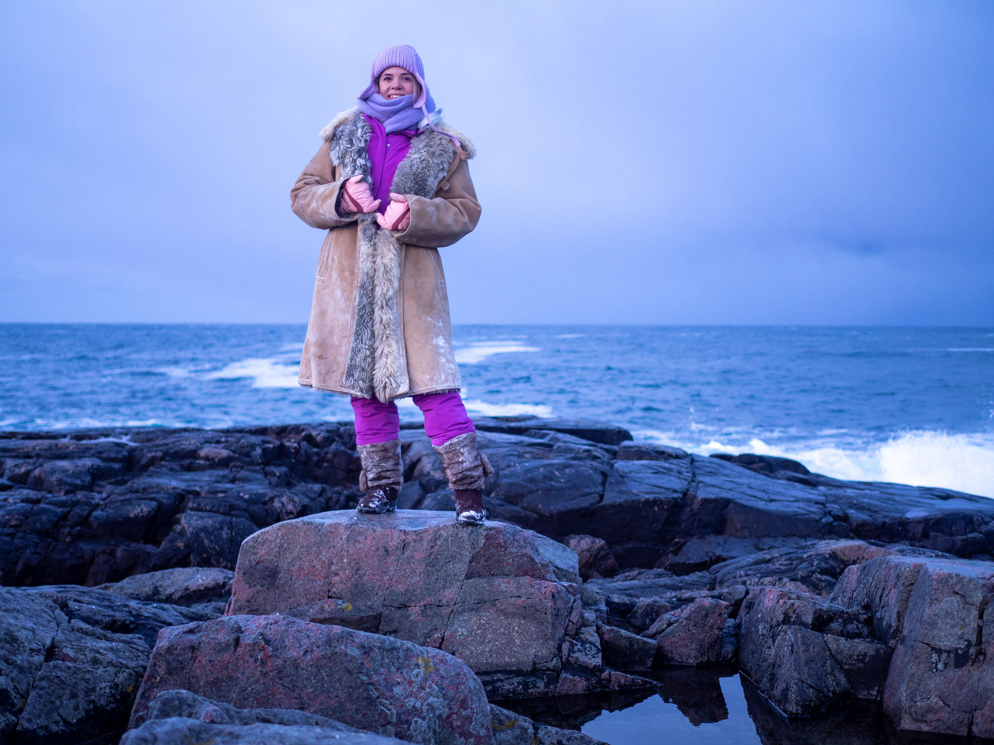 Териберка, Баренцево море и снегоходы вместе с фотографом (55/114)