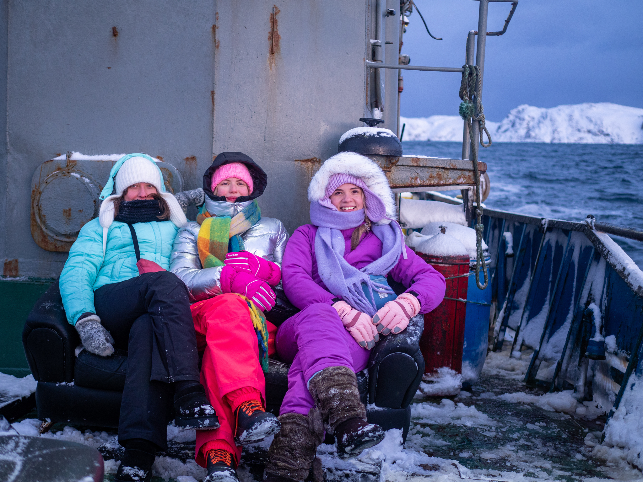 Териберка, Баренцево море и снегоходы вместе с фотографом (4/114)