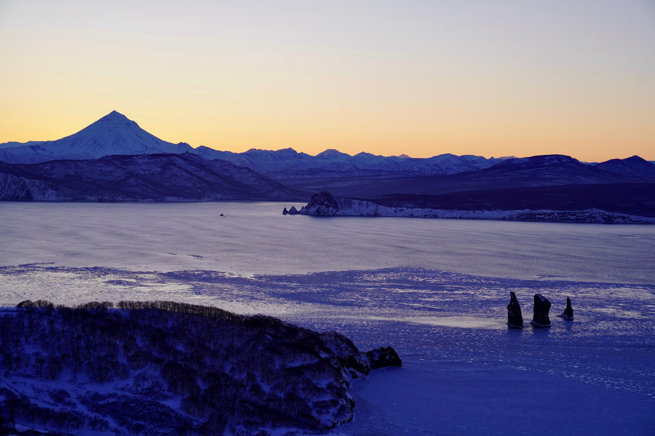 Снегоходный тур Мыс Маячный + смотровая Три Брата
