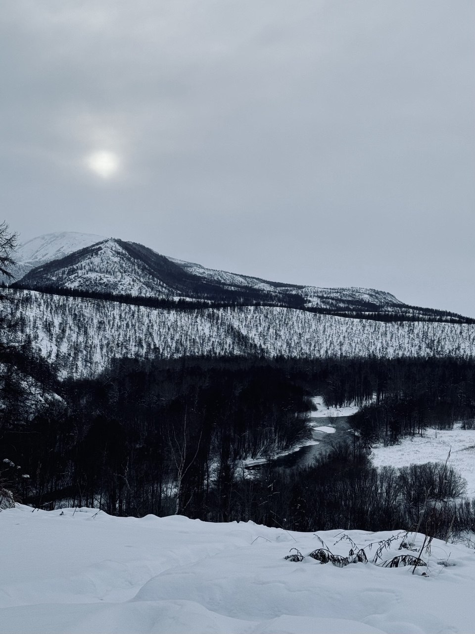 Зимняя Камчатка. Тур на Север Камчатки. 4 дня 3 ночи.  п. Эссо. - п. Анавгай (4/16)