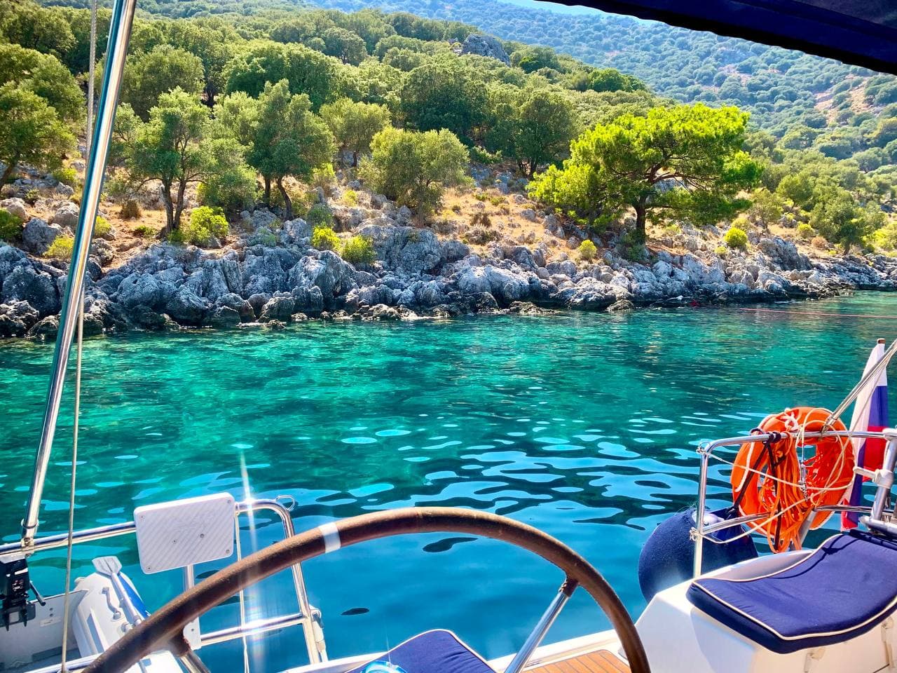 Путешествие под парусом, лазурные бухты Турции. Стань настоящим капитаном. (10/39)