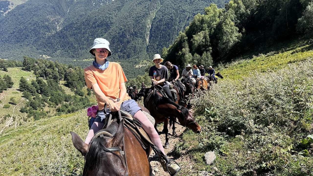Конный тур с палатками Ожерелье озер и Марухское ущелье (11/35)