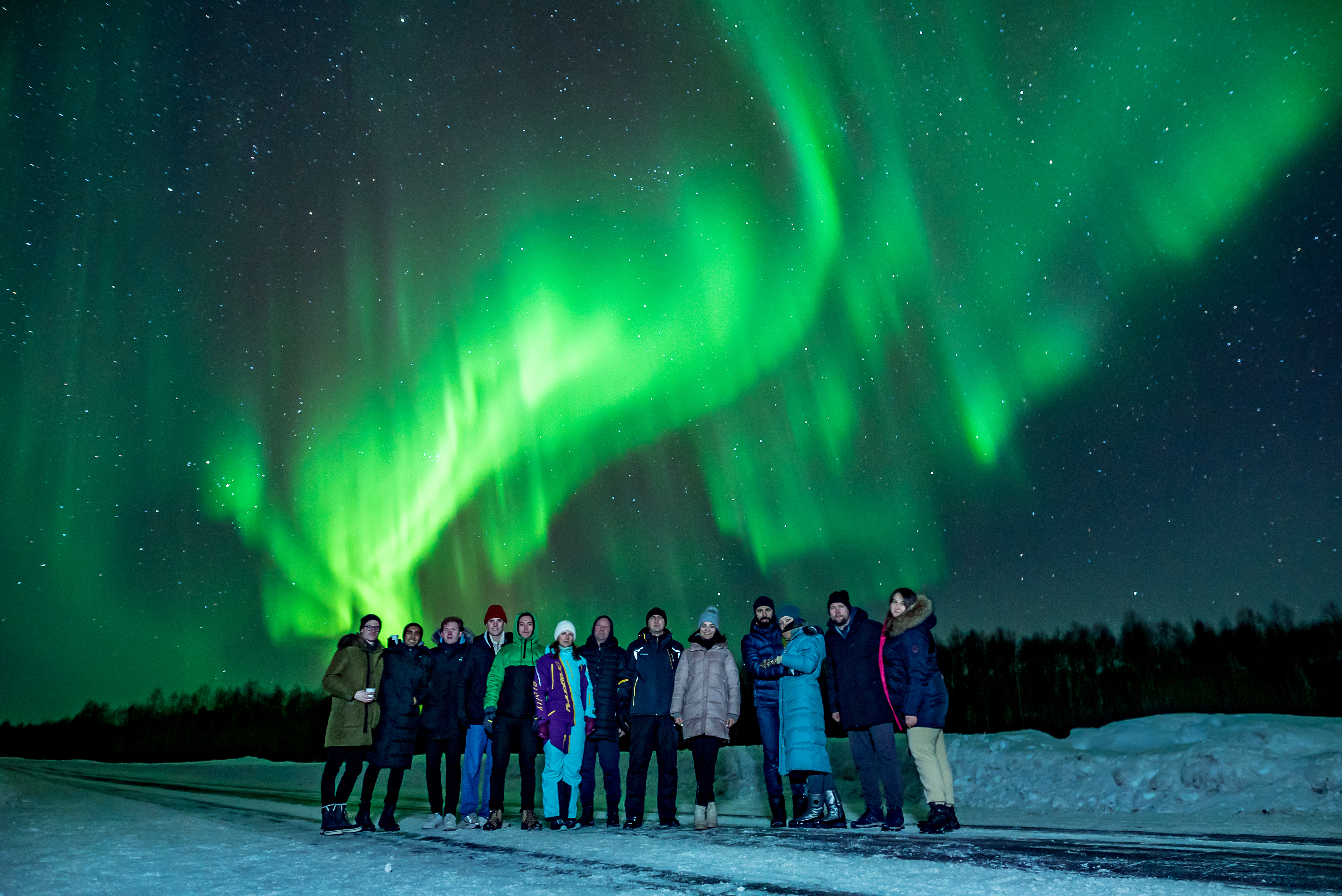 Айс-флоатинг и Охота на Северное сиянияе