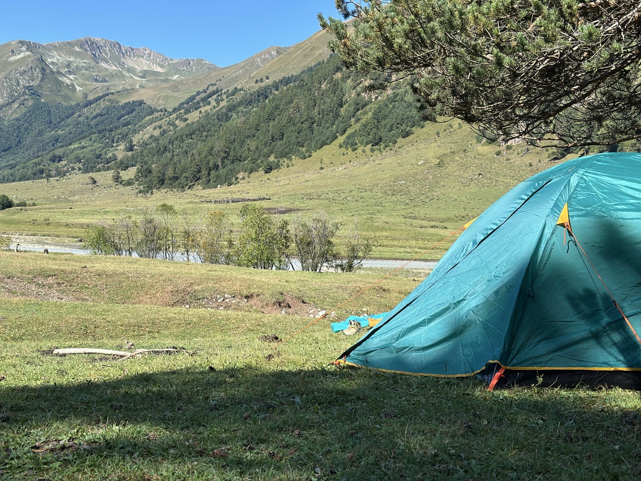 Конный тур с палатками Ожерелье озер и Марухское ущелье (9/35)