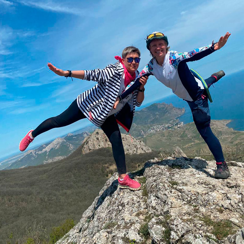 Активный тур в Крым. Горные просторы Судака (16/85)