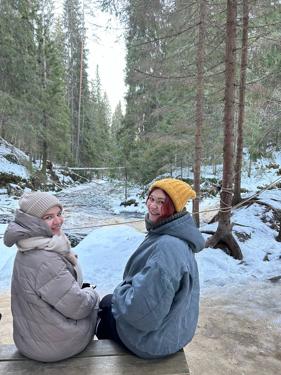 Новый год в Карелии: водопады, олени, ретропоезд! (13/24)
