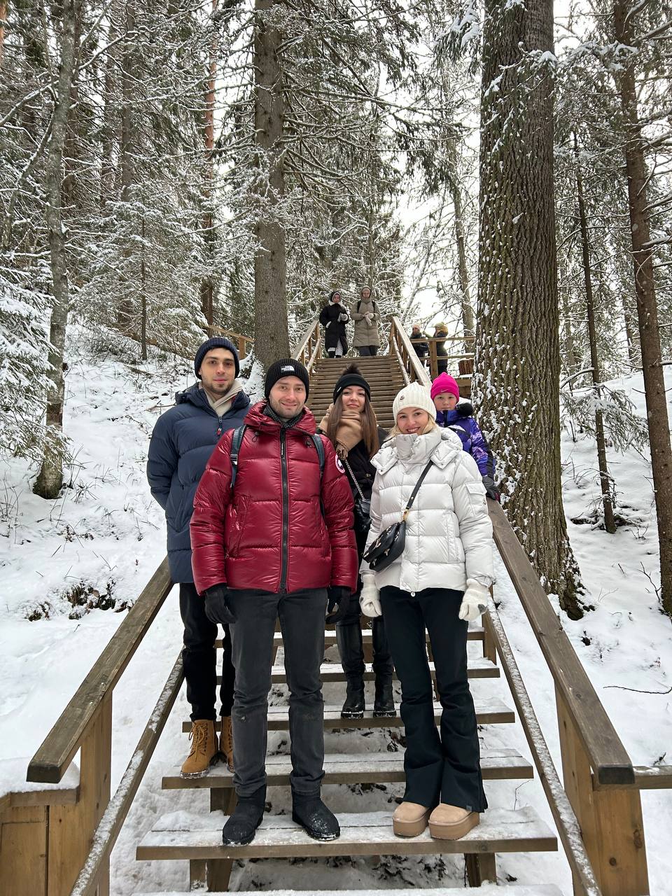 Новый год в Карелии: водопады, олени, ретропоезд! (14/24)