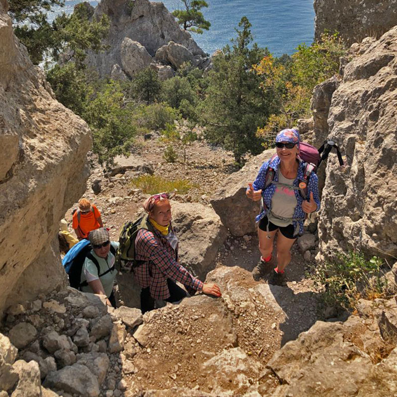 Активный тур в Крым. Горные просторы Судака (33/85)