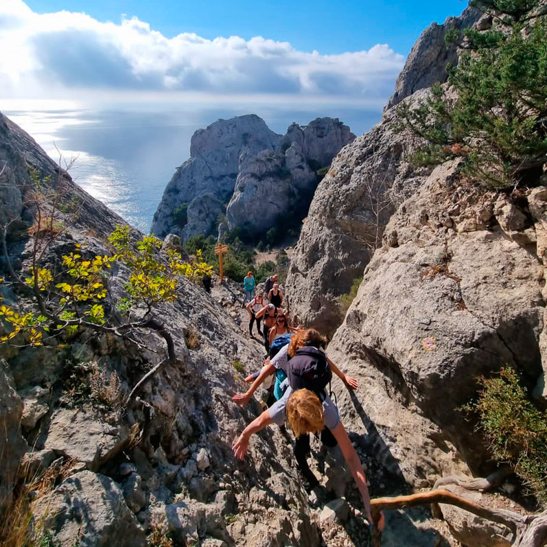 Активный тур в Крым. Горные просторы Судака (49/85)