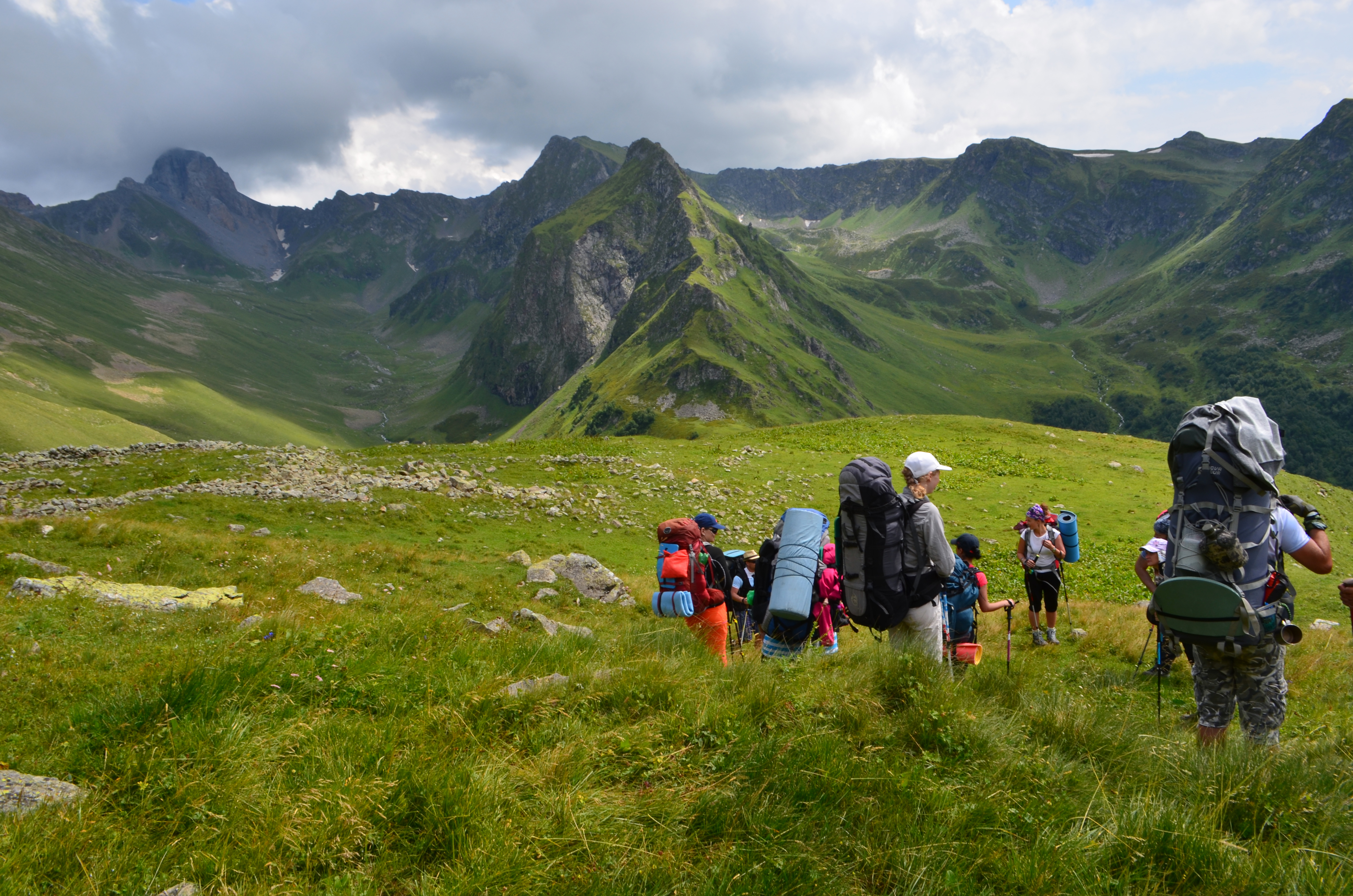 Поход на Кавказ. Загеданские озера (13/85)