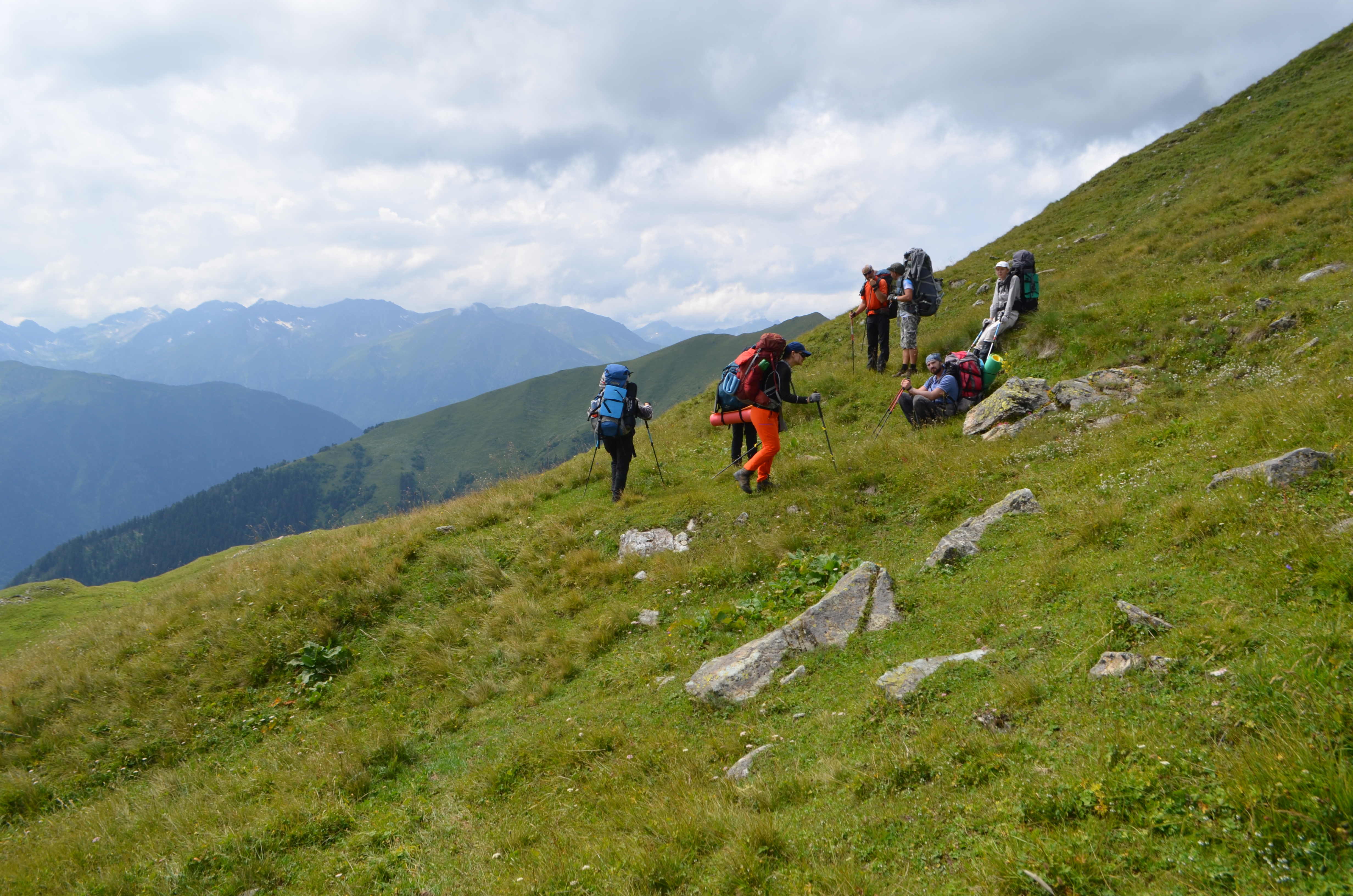 Поход на Кавказ. Загеданские озера (12/85)