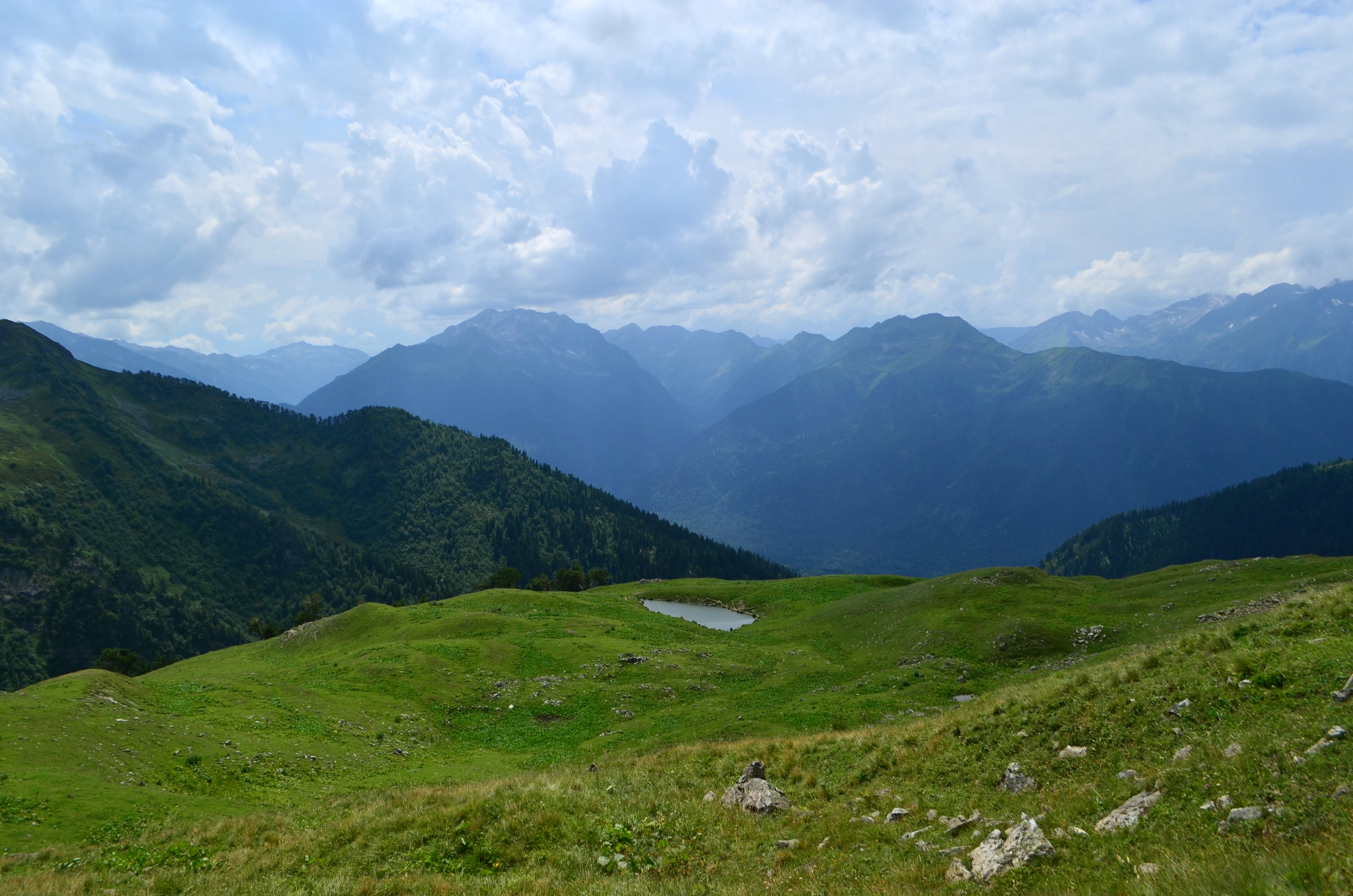 Поход на Кавказ. Загеданские озера (14/85)