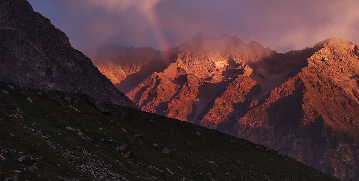 Поход с рюкзаками в Безенги