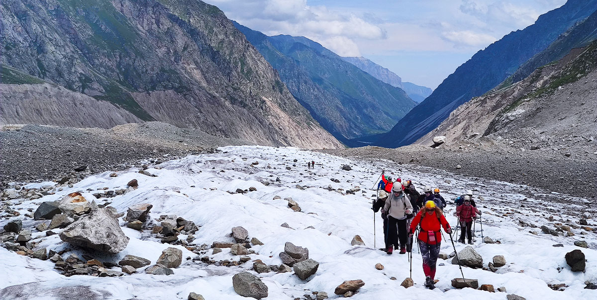 Поход с рюкзаками в Безенги (9/38)