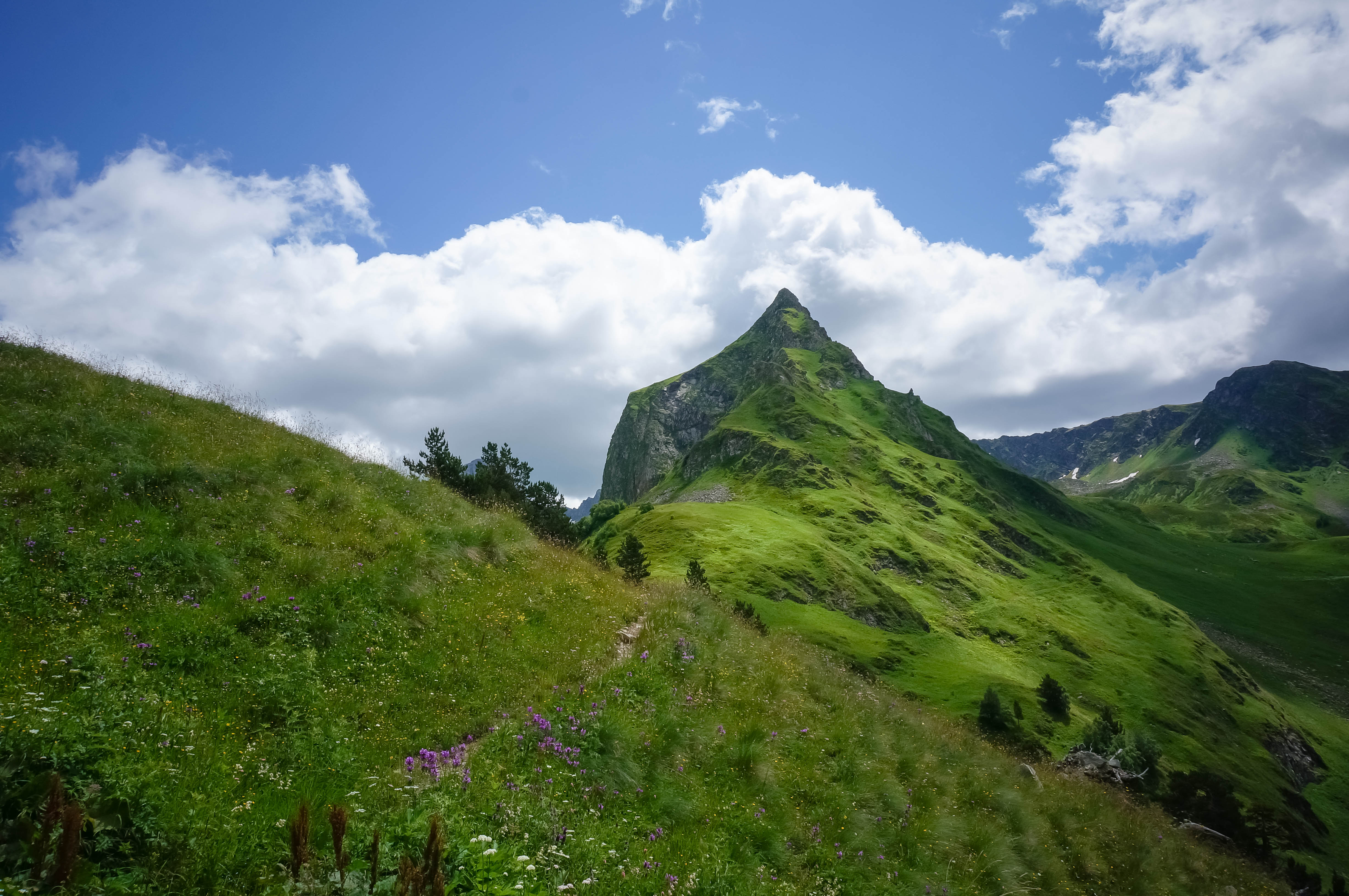 Поход на Кавказ. Загеданские озера (10/85)