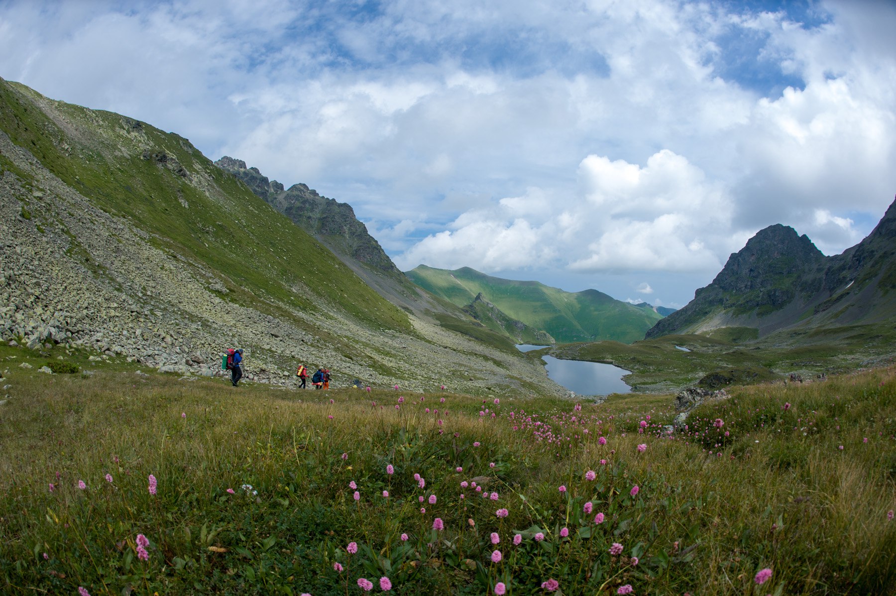 Поход на Кавказ. Загеданские озера (19/85)