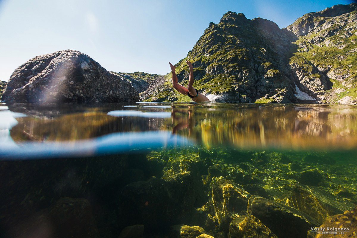 Поход на Кавказ. Загеданские озера (83/85)