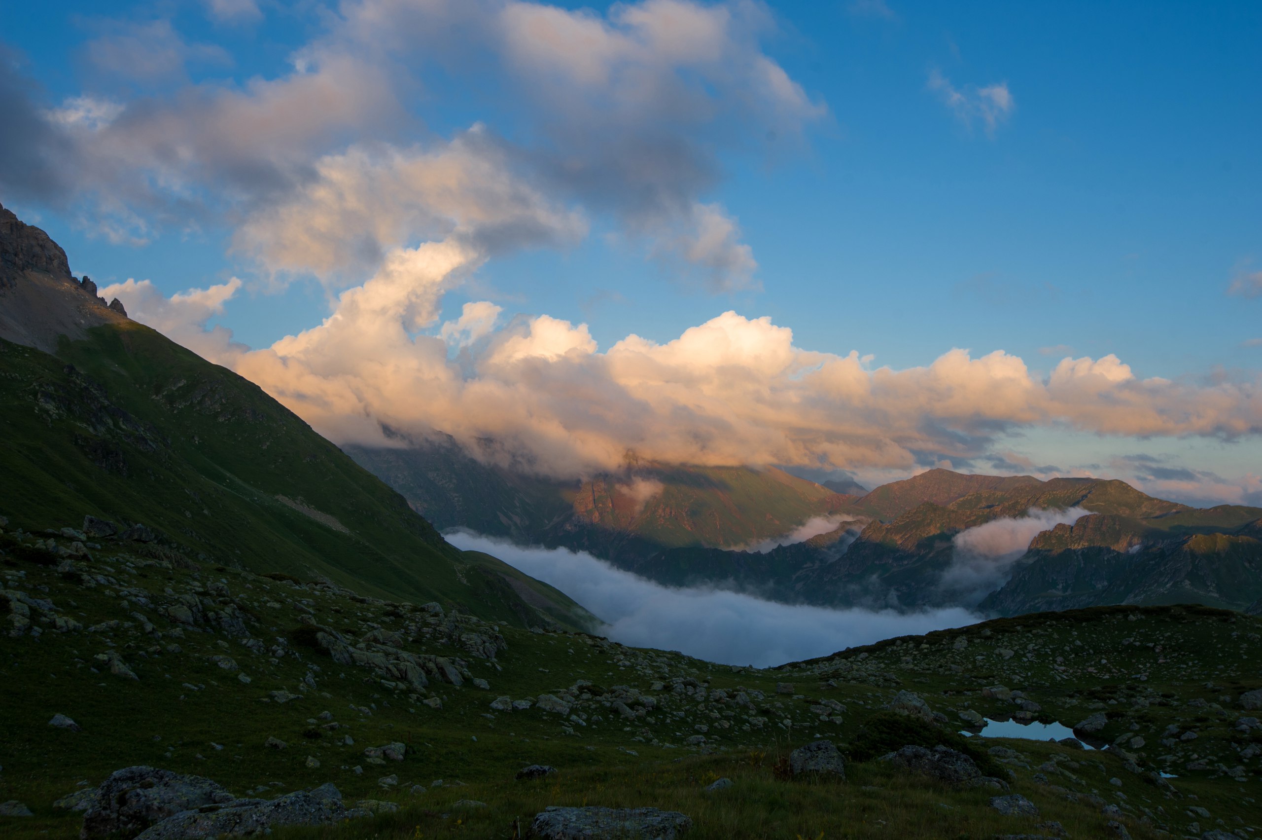 Поход на Кавказ. Загеданские озера (23/85)