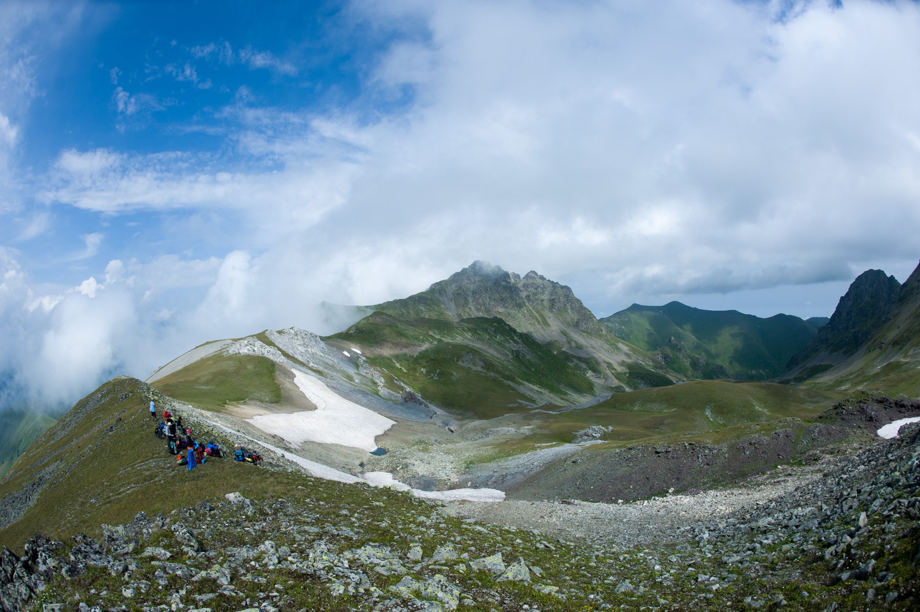 Поход на Кавказ. Загеданские озера (16/85)