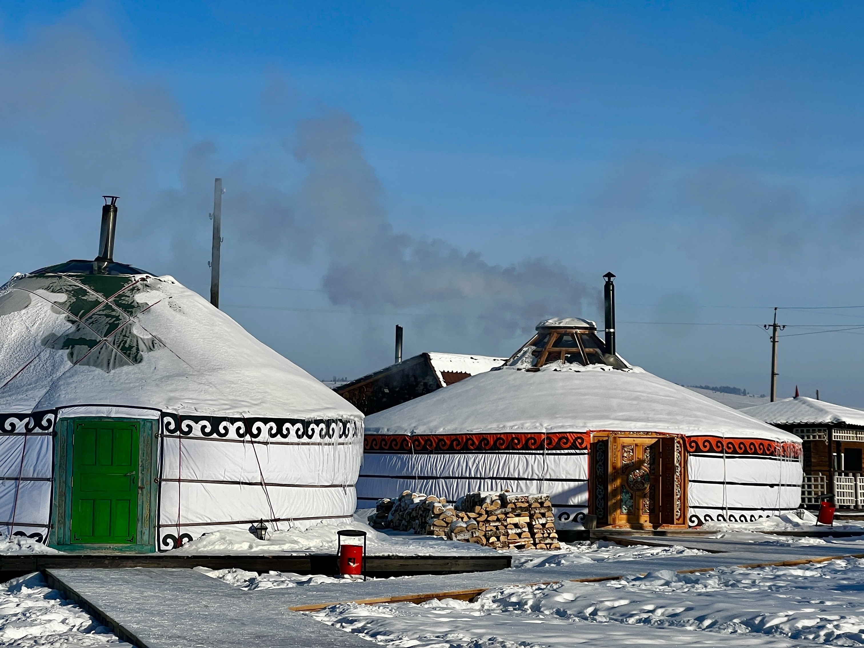 Зимний Байкал: Ольхонские каникулы