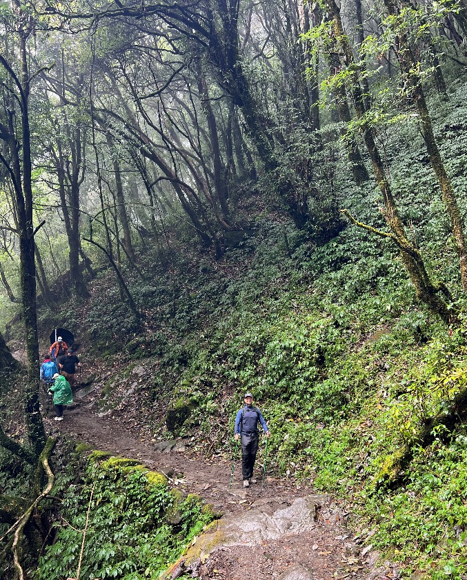 Подъем выше. Переход в Хай Кэмп (3580 м)